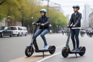 Innovative Urban Mobility: Electric Scooters Get a Makeover with Self-Balancing Technology